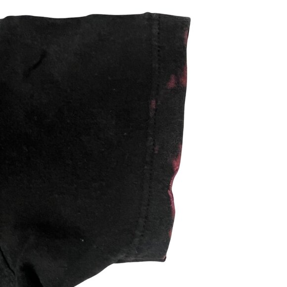 Nirvana Band T-Shirt Women’s Small Black Pink Floral Smiley Face Graphic Tee - Picture 9 of 10